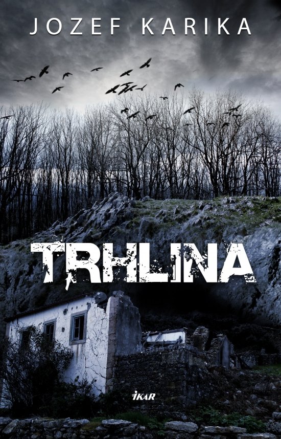 Trhlina, obal knihy